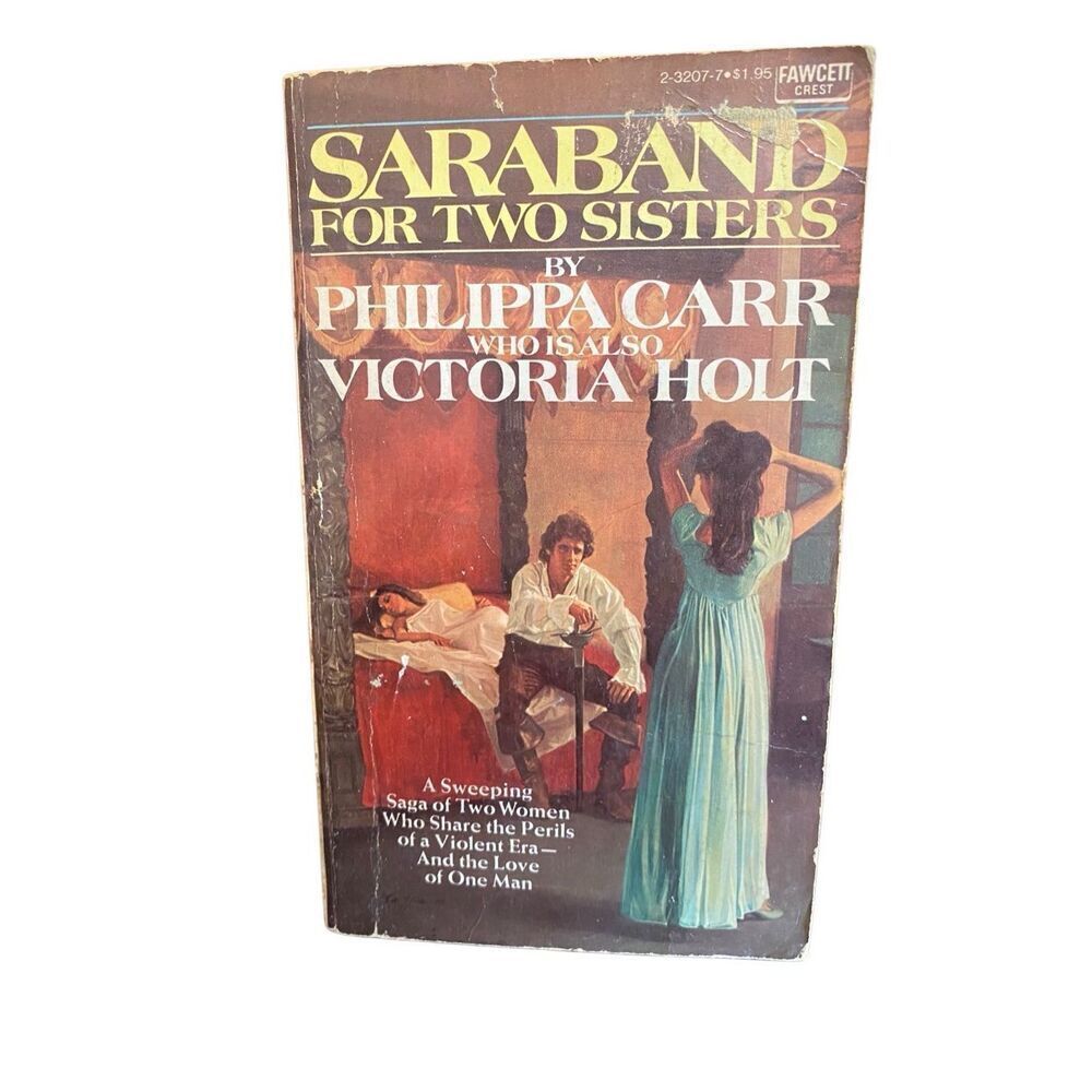 Saraband For Two Sisters 1976 Paperback Romance Novel Book